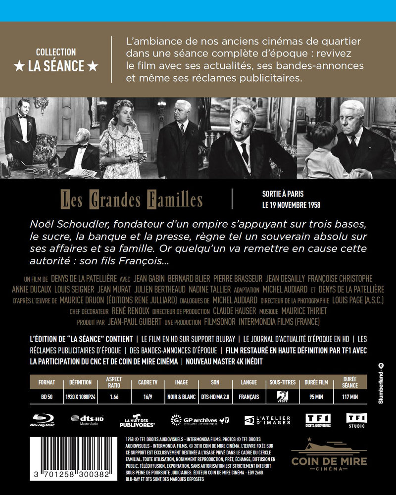 LES GRANDES FAMILLES – La boutique Coin de Mire Cinéma