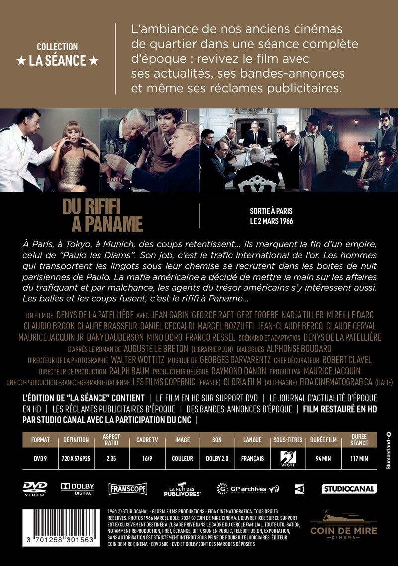 DU RIFIFI À PANAME
