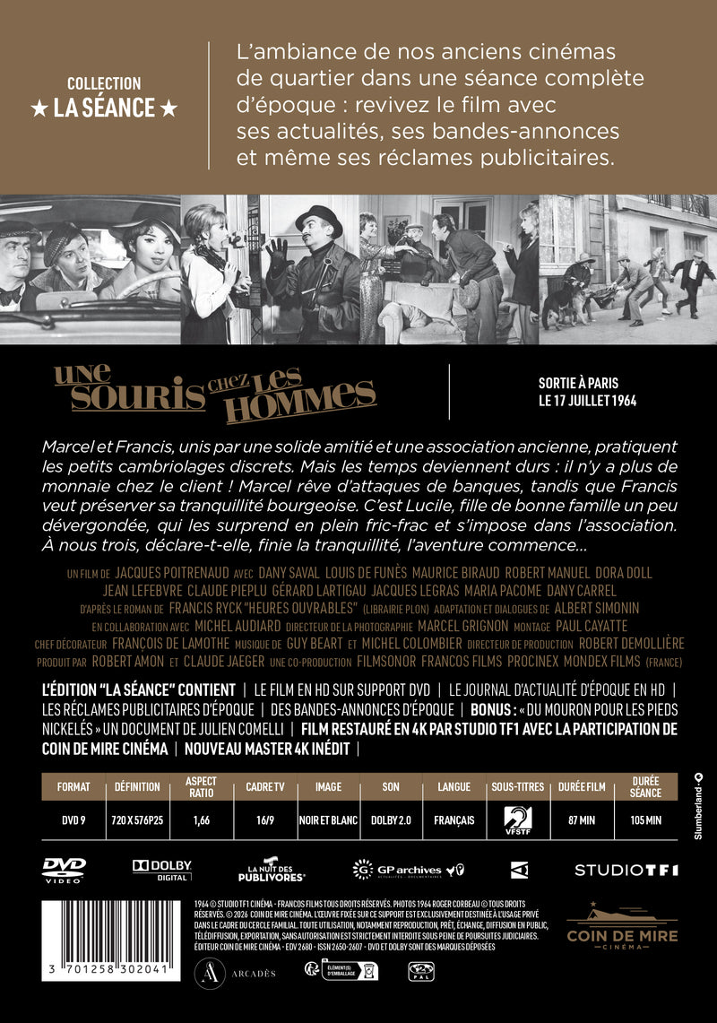 UNE SOURIS CHEZ LES HOMMES