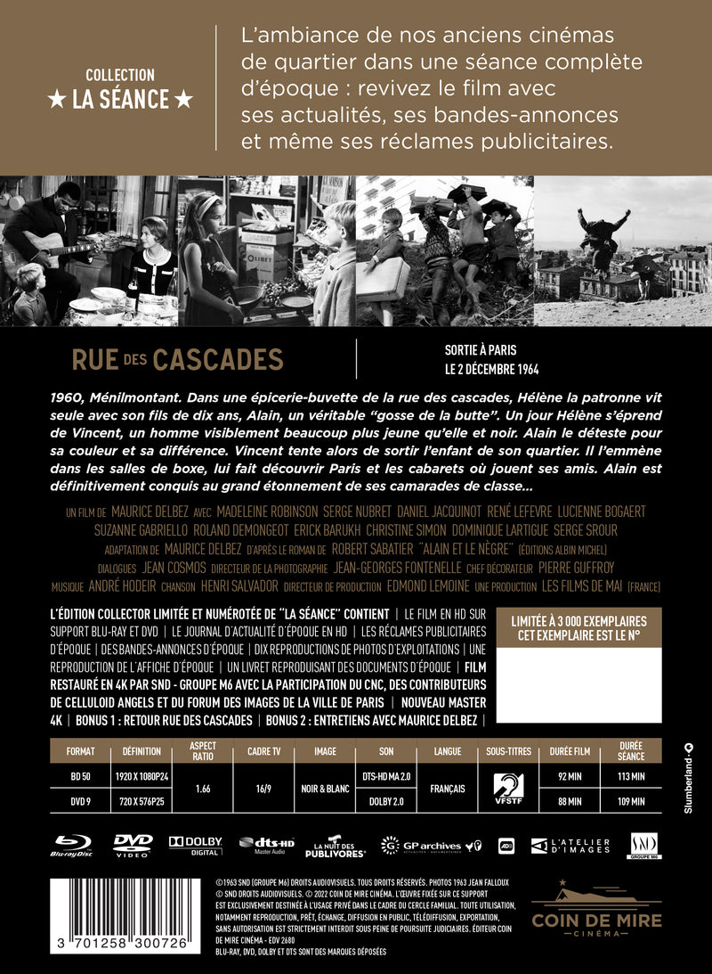 RUE DES CASCADES (UN GOSSE DE LA BUTTE)