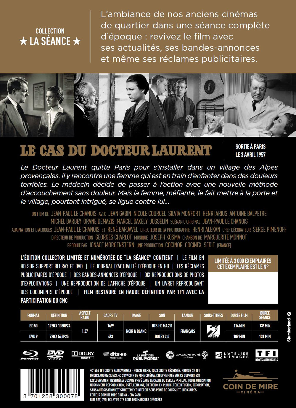 LE CAS DU DOCTEUR LAURENT – La boutique Coin de Mire Cinéma